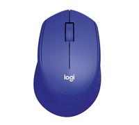 Logitech M330 SILENT PLUS Mouse Wireless, 2,4 GHz con Ricevitore USB Nano, Tracciamento Ottico 1000 DPI, Durata Batteria di 2 Anni, Compatibile con PC, Mac, Laptop, Chromebook - Blu