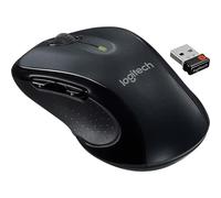 Logitech M510 Mouse Wireless | 2,4 GHz, ricevitore USB Unifying, 1000 DPI laser, 7 tasti, batteria 24 mesi, PC/Mac/Laptop/Chromebook - Nero