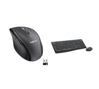 Logitech M705 Marathon Mouse Wireless, Ricevitore USB Unifying 2,4 GHz, 1000 DPI