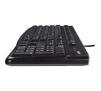 Logitech MK120 USB QWERTY Tastiera Nera - Nordic Layout