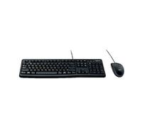 Logitech Mk120 Combo UK QWERTY Black