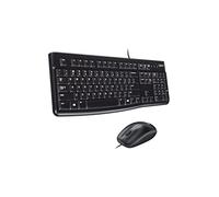 Logitech Desktop MK120 tastiera Mouse incluso USB AZERTY Francese Nero