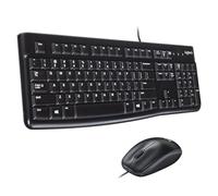 Logitech MK120 con cavo tastiera e mouse for Windows - CH QWERTZ