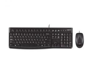 LOGITECH MK120 corded Desktop black USB (UK)