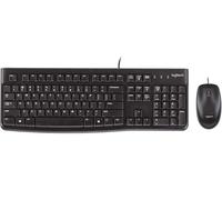 Logitech Desktop MK120 tastiera Mouse incluso USB QWERTY Spagnolo Nero