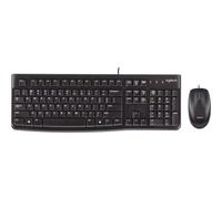 Logitech Mk120 Combo UK QWERTY Black
