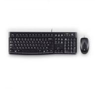 Tastiera Logitech Desktop MK120 Mouse incluso USB QWERTY Italiana Nera