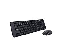 Logitech Mk220 Spanish QWERTY Black