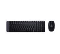 Logitech Wireless Combo MK220 tastiera Mouse incluso USB Portoghese Nero