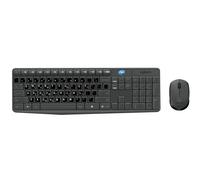 Logitech Mk235 Kit Mouse E Tastiera + Adesivi Layout Greco Qwerty Applicati_