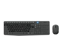 Logitech Mk235 Kit Mouse E Tastiera + Adesivi Layout Russo Qwerty Applicati_