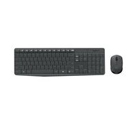 Logitech Mk235 Kit Mouse E Tastiera Layout Inglese Us Internazionale Qwerty_