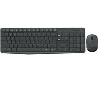 Logitech MK235 tastiera Mouse incluso RF Wireless Portoghese Grigio NEW