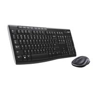 Logitech MK270 Combo Tastiera e Mouse Wireless per Windows, 2,4 GHz Compatto, 8 Tasti Multimediali e di Scelta Rapida, Durata della Batteria 2 anni, PC, Laptop, Italiano QWERTY - Nero