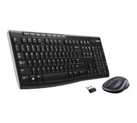 Logitech MK270 RF Wireless QWERTZ Tedesco Nero