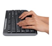 Logitech Wireless Combo MK270 tastiera Mouse incluso RF Wireless QWERTZ Ungherese Nero