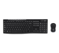 Logitech MK270 tastiera RF Wireless QWERTZ Svizzere Nero