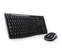 Logitech MK270 RF Wireless QWERTZ Tedesco Nero