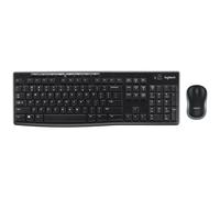 Logitech MK270 Set tastiera e mouse wireless 2,4 GHz (nero)