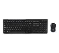 Logitech MK270 RF Wireless QWERTZ Tedesco Nero