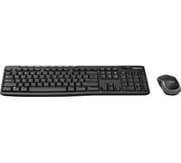 Logitech MK270 Combo Tastiera e Mouse Wireless per Windows, Layout Internazionale QWERTY - Nero