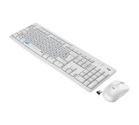 LOGITECH MK295 KIT MOUSE E TASTIERA WIRELESS CON ADESIVI LAYOUT FRANCESE FR