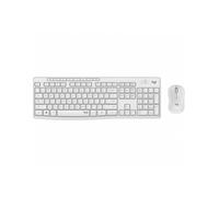 Logitech MK295 Silent Wireless Combo tastiera RF Wireless QWERTY Italiano Bianco