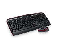 LOGITECH - MK330, RF Wireless, QWERTY, PC / server, USB, Batteria, AA