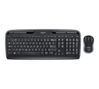 Logitech MK330 tastiera Mouse incluso Casa USB QWERTY Inglese UK Nero (Logitech