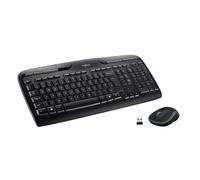 Tastiera E Mouse Wireless Logitech 920-003978 Nero