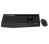 Logitech MK345 (Versione Straniera) Tastiera RF Wireless Ceco, Nero