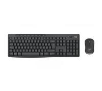 Logitech MK370 Combo for Business, Tastiera e Mouse Wireless Full-Size, ricevito