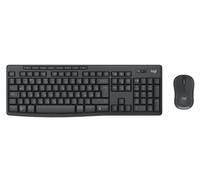 Logitech MK370 Combo per tastiera aziendale con mouse da tavolo RF senza fili + Bluetooth QWERTY portoghese Grafite - Nouvo