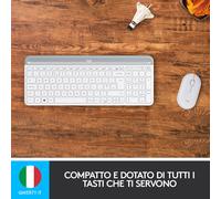 Logitech MK470 Kit Mouse e Tastiera, Layout Italiano Qwerty Logitech