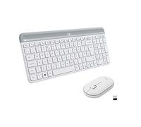 Logitech MK470 Slim Wireless Combo tastiera RF Wireless Italiano Bianco