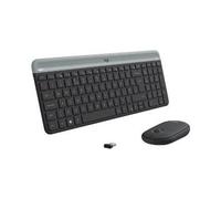 Logitech MK470 Slim Kit Tastiera Mouse Wireless Layout IT