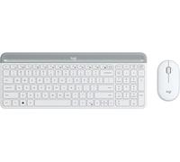 Logitech MK470 tastiera Mouse incluso RF Wireless Spagnolo Bianco