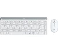 Logitech MK470 tastiera Mouse incluso RF Wireless Spagnolo Bianco