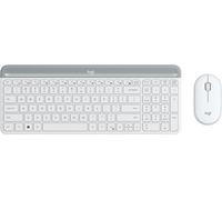 Logitech MK470 Slim Combo Set, wireless, colore bianco