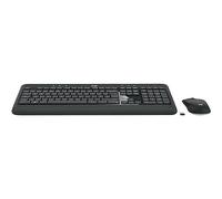 Logitech MK540 Advanced Combo Tastiera e Mouse Wireless per Windows, Layout Inglese QWERTY - Nero