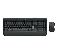 Logitech MK540 Advanced Combo Tastiera e Mouse Wireless per Windows, Layout Olandese-Belga AZERTY - Nero