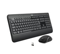 Logitech MK540 Advanced Combo Tastiera e Mouse Wireless per Windows, Ricevitore USB Unifying 2,4 GHz, Tasti di Scelta Rapida Multimediali, Durata Batteria di 3 Anni, PC, Laptop, Italiano QWERTY - Nero