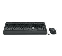 Logitech MK540 Advanced tastiera RF Wireless QWERTZ Ceco, Slovacco Black, Bianco