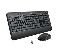 Logitech MK540 Advanced tastiera RF Wireless QWERTZ Svizzere Nero, Bianco