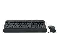 Logitech Advanced Wireless Combo tastiera RF Wireless QWERTZ Tedesco Nero