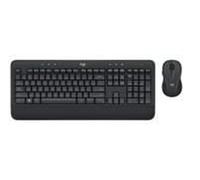 Logitech MK545 ADVANCED Wireless Keyboard and Mouse Combo tastiera Mouse incluso Universale USB QWERTZ Tedesco Nero NEW