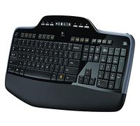 Logitech MK710 Kit Mouse e Tastiera, Layout Inglese Qwerty, Nero