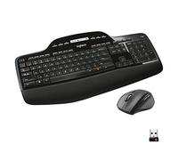 Logitech MK710 Kit Mouse e tastiera Wireless per Windows, Wireless Avanzato 2,4 GHz, Tasti Multimediali, Durata Batteria di 3 Anni, PC/Mac, Layout Italiano QWERTY - Nero