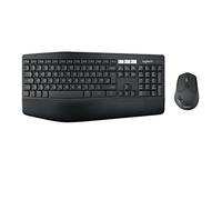 Logitech MK850 Kit Tastiera e Mouse, Layout Scandinavo Qwerty, Nero