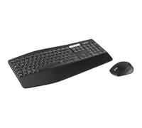 Logitech MK850 Kit Tastiera e Mouse, Layout Tedesco Qwertz, Nero